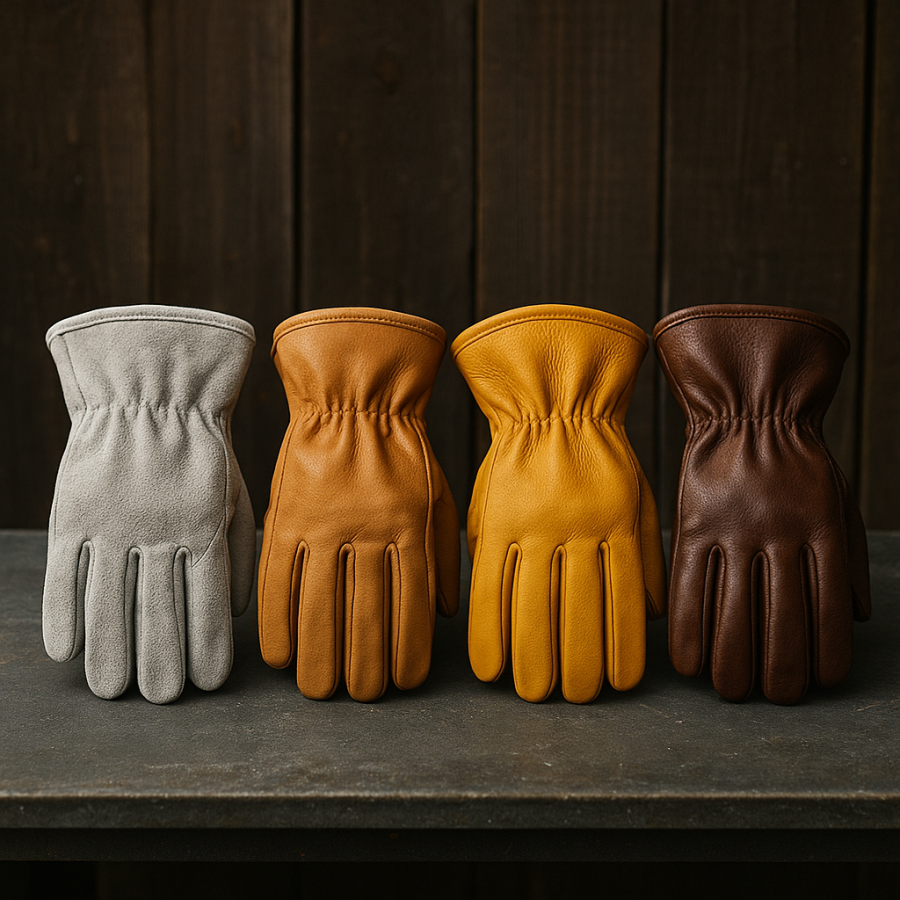 Skinnhansker Sammenligning | Beste Skinnhansker for Bygg og Industri