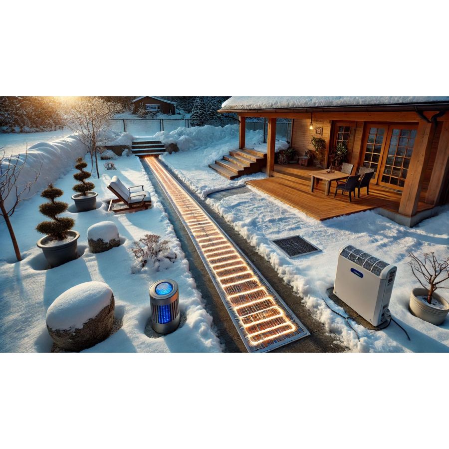 Utendørs Varmematter – Effektiv Snøsmelting og Sikkerhet for Vinteren