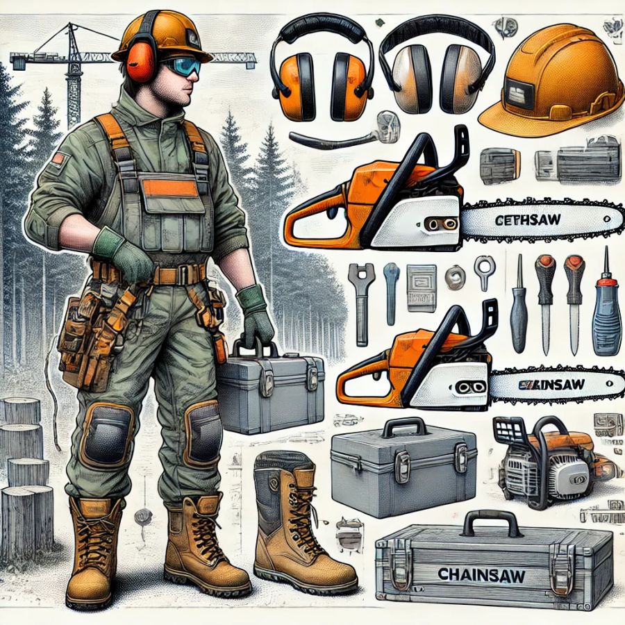 Motorsagssikkerhet på arbeidsplassen | Verneutstyr og beste praksis fra Zeproc