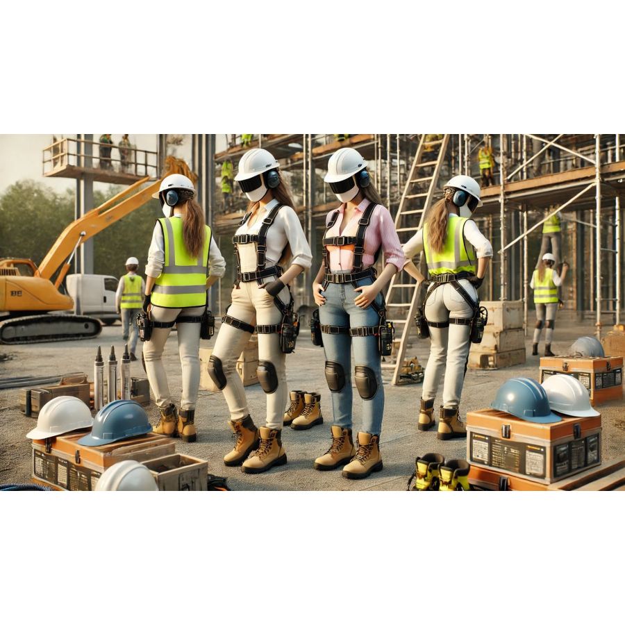Tilpasset Sikkerhetsutstyr for Kvinner i Byggebransjen | Zeproc