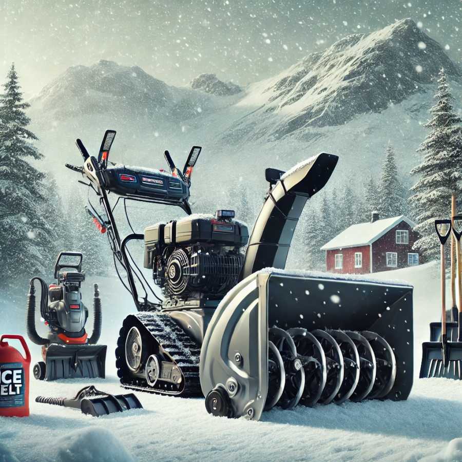 Effektiv Snøfjerning for Norsk Vinter | Kjøp Snøfresere og Utstyr fra Zeproc