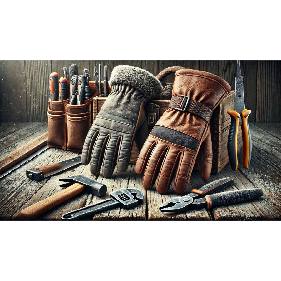 Skinnhansker Sammenligning | Beste Skinnhansker for Bygg og Industri