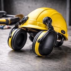 Hjelmmonterte øreklokker