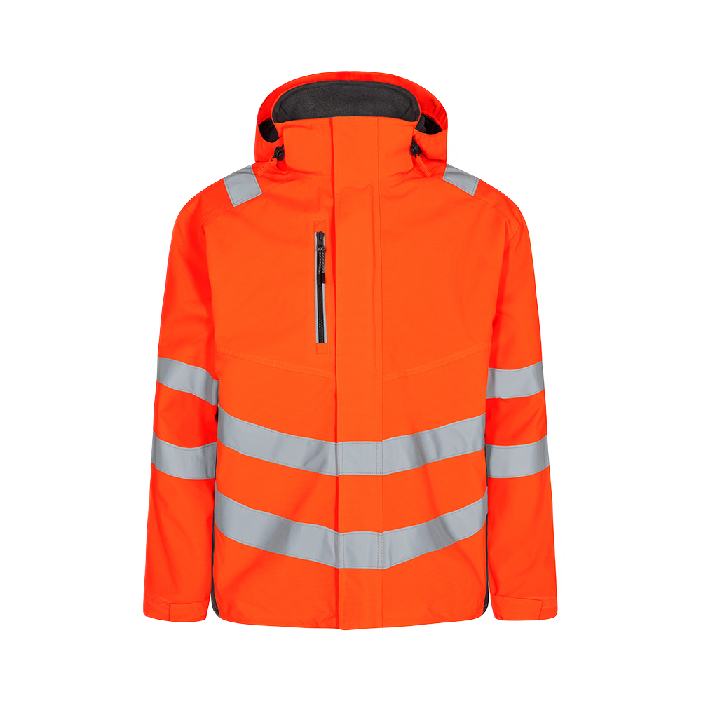 skalljakke 1146, EN20471 klasse 3, oransje/grå, størrelse XS