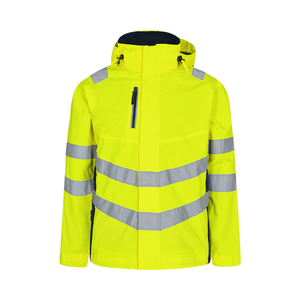 skalljakke 1146, EN20471 klasse 3, gul/blå, størrelse 2XL