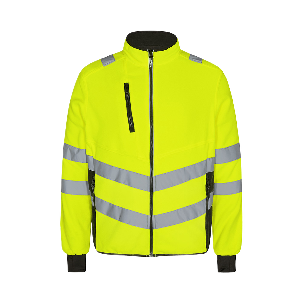 Engel Safety fleecejakke 1192 High-Vis gul/svart i 2 størrelse XL