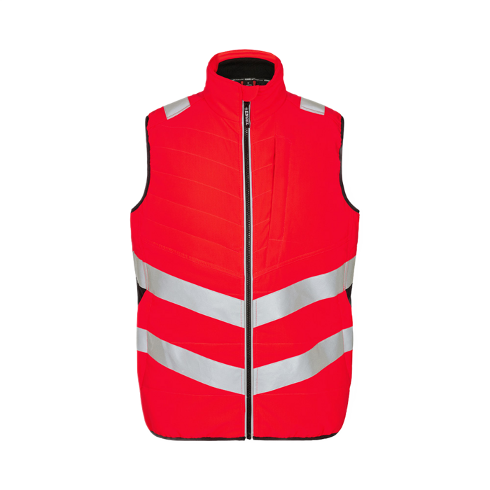 VEST 5159-158 RØD/SORT L