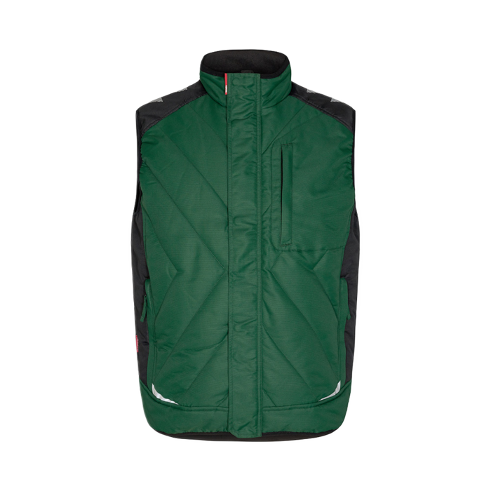 VEST 5850-193 GRØNN/SORT 3XL