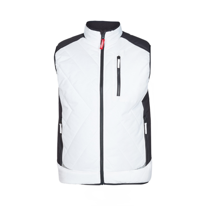 VEST 5850-193 HVIT/GRÅ W