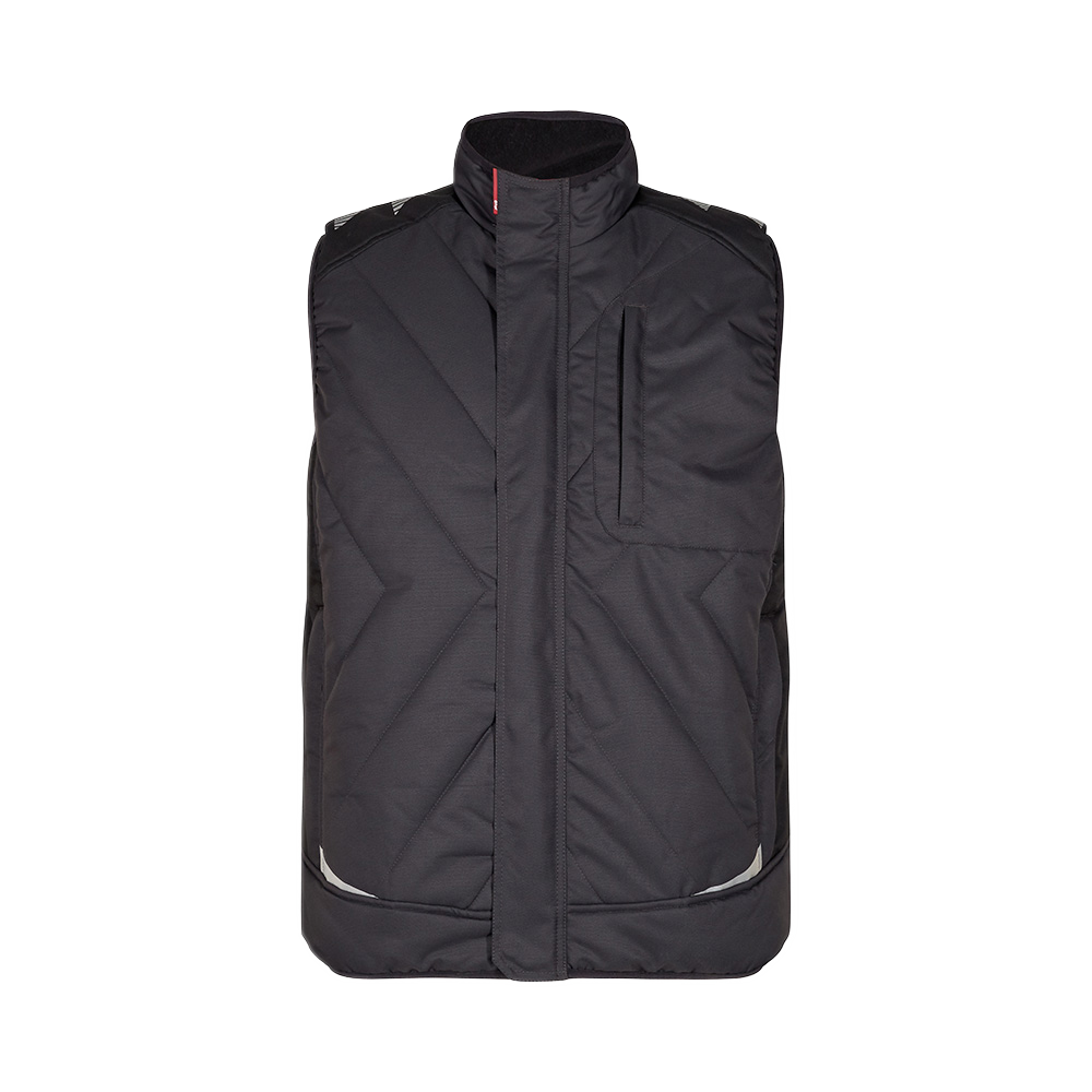 VEST 5850-193 GRÅ/SORT XL