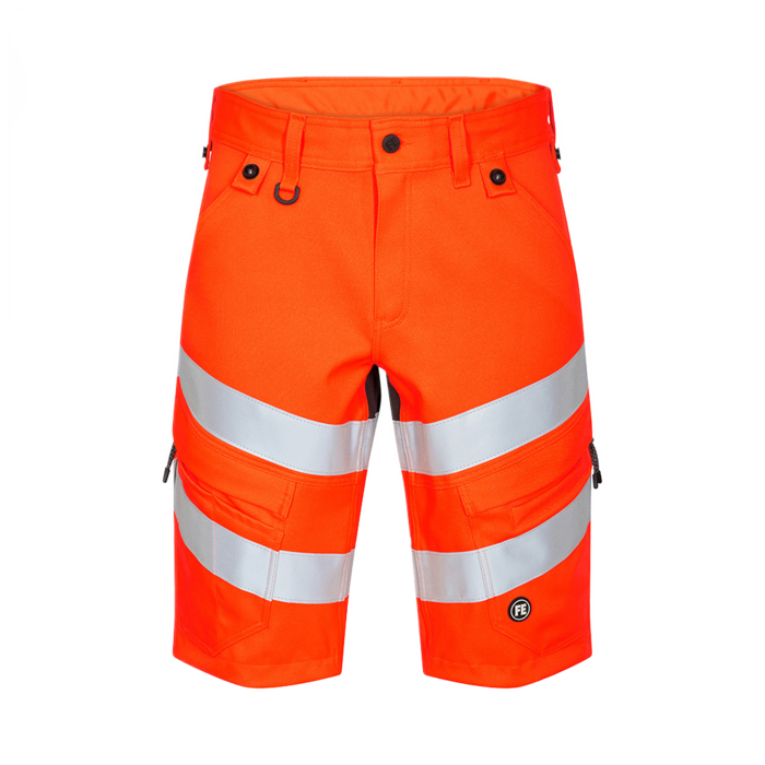 stretchshorts 6546, EN 20471 oransje/grå, klasse 1, størrelse 84