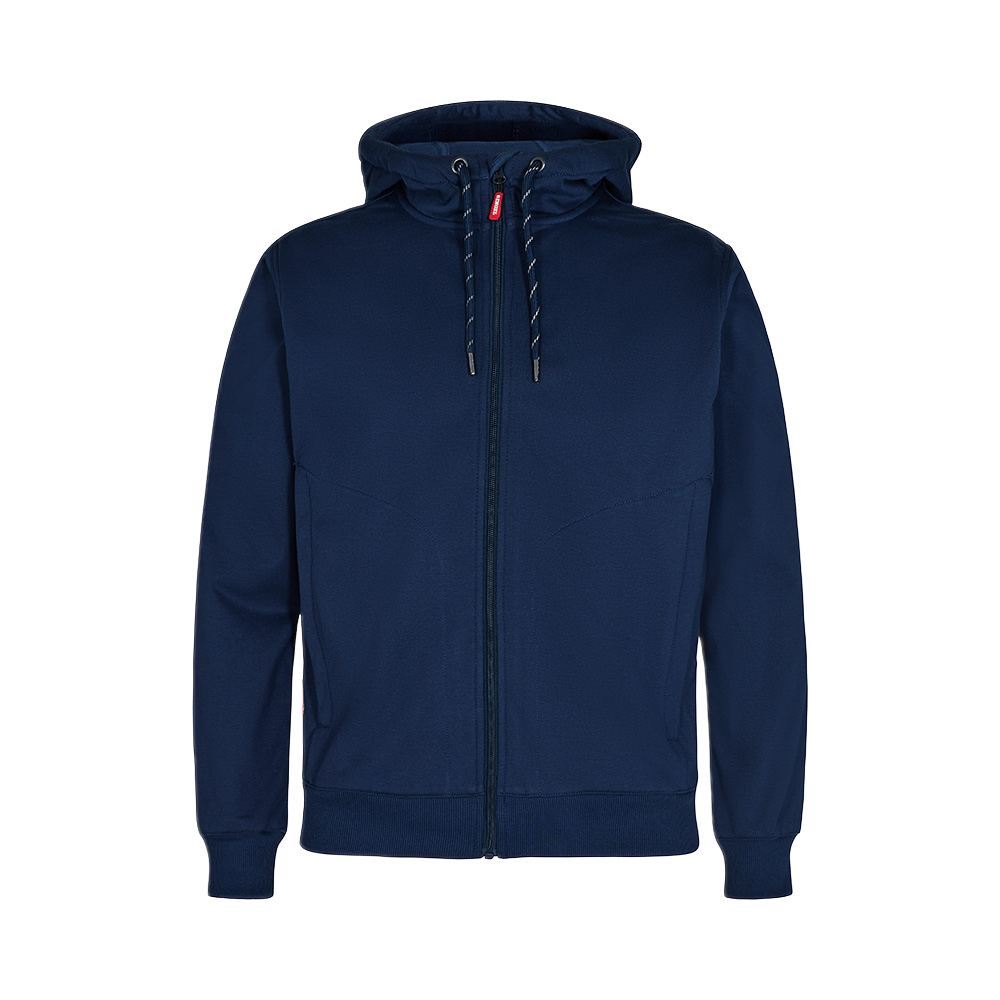 cardigan med hette 8019, vind- og vannavstøtende blå, S