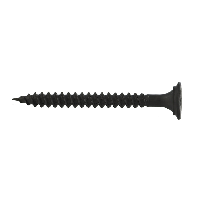 Bilde av Skrue gips/stål 3,5x38 bånd à 20x50 stk. Gipsplateskrue for gips mot stål. Sortfosfat med senkhode og phillips spor, PH2. Selvborende skrue med spesialherdet spiss.