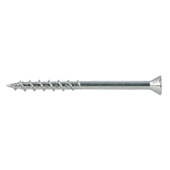 Sponplateskrue elf 4,2x35 bånd à 20x50 stk. Elektrolytisk forsinket sponplateskrue med senkhode, phillips og torx spor. Selvforsenkende skrue med lite hode for montering av spon/finer mot tre.