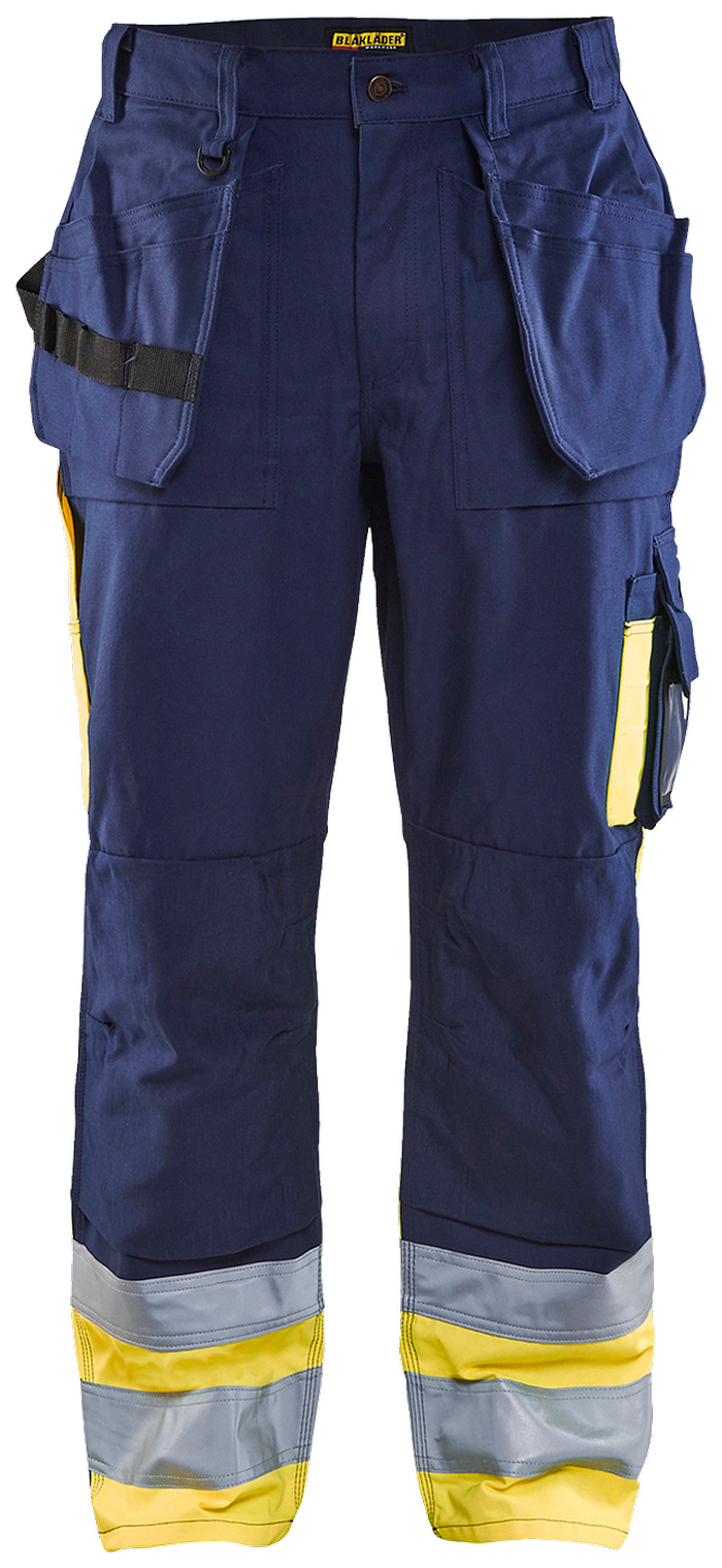 High vis bukser Marineblå/High V