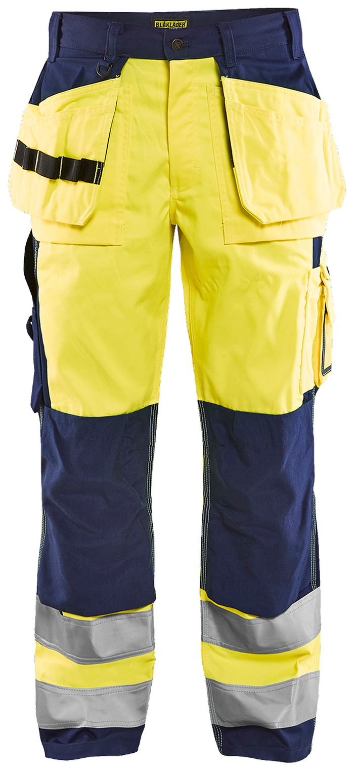 High vis bukser High Vis Yellow/Mar