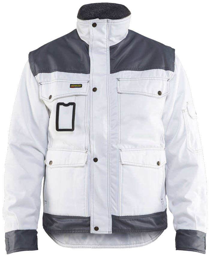 VINTERJAKKE HVIT/GRÅ XXL HVIT/GRÅ XXL