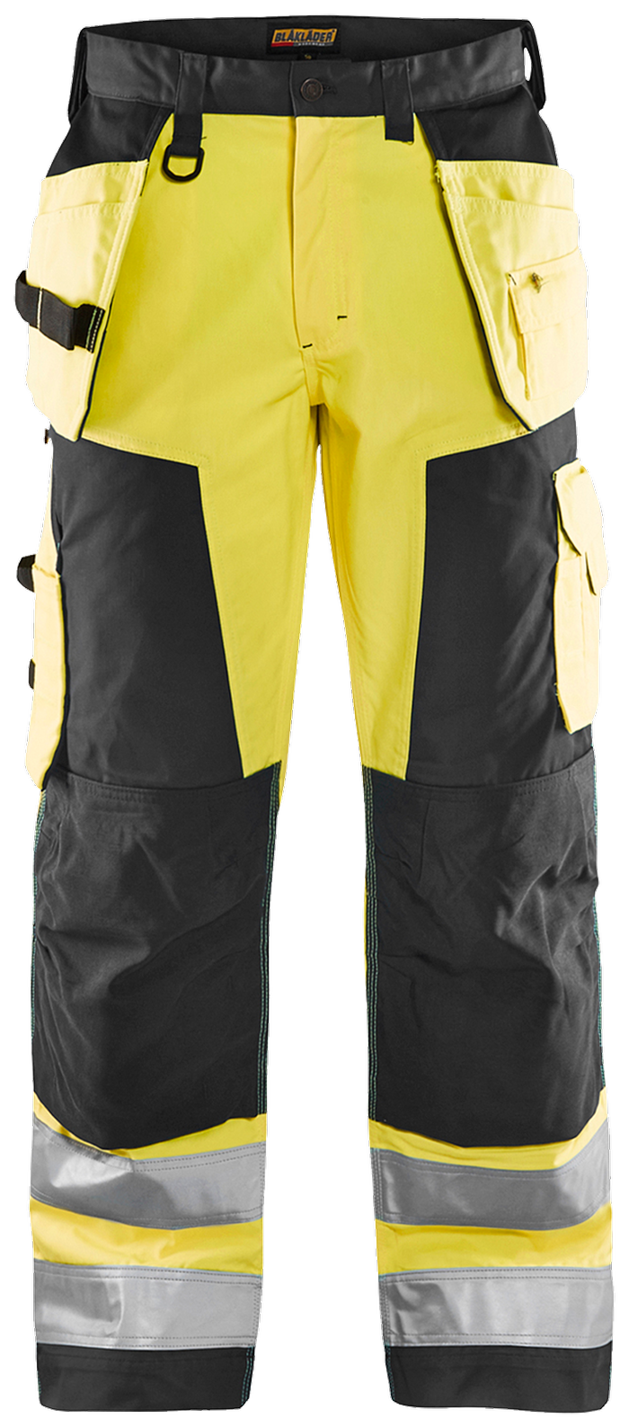High vis bukser high vis gul/svart