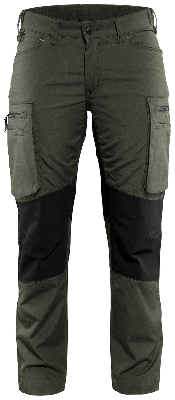 Dameservicebukser med stretch