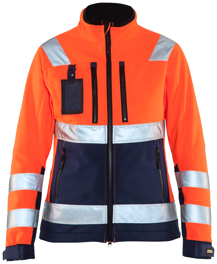 High Vis Softshell-jakke for kvinner