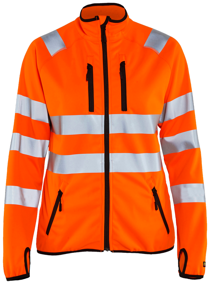 High Vis Softshell-jakke for kvinner