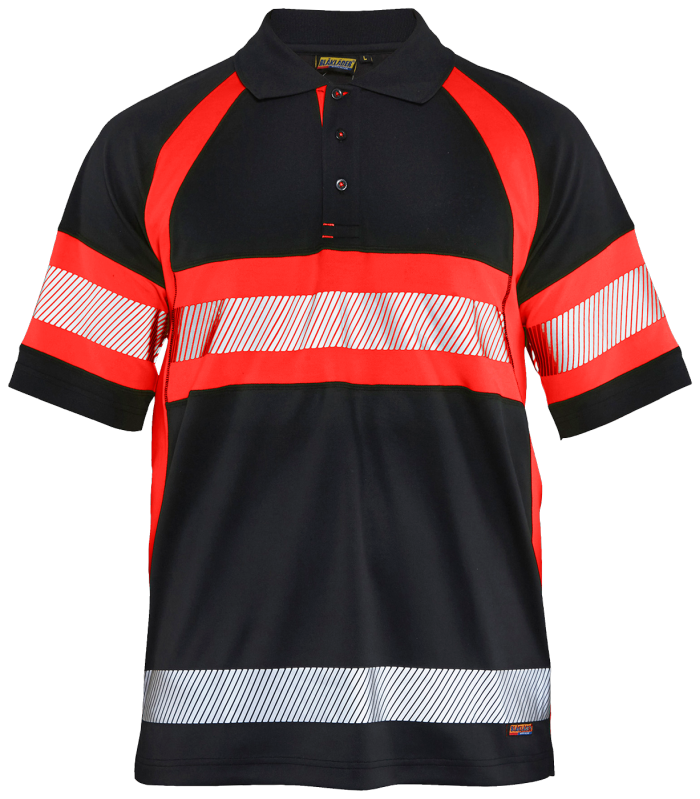High Vis UV Polo skjorte Svart/Hig
