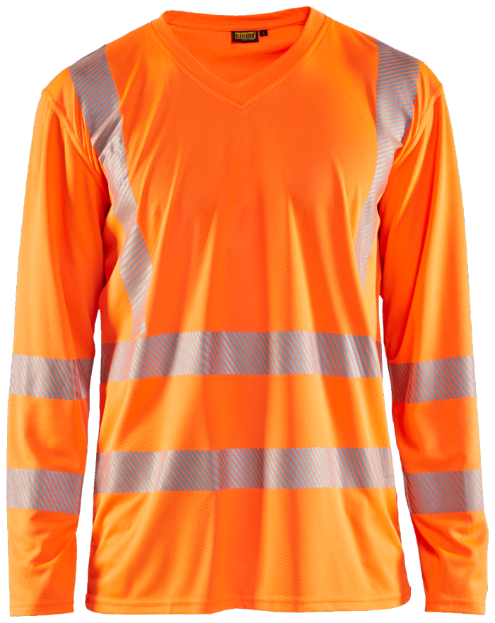 High vis uv t-skjorte med lange ermer