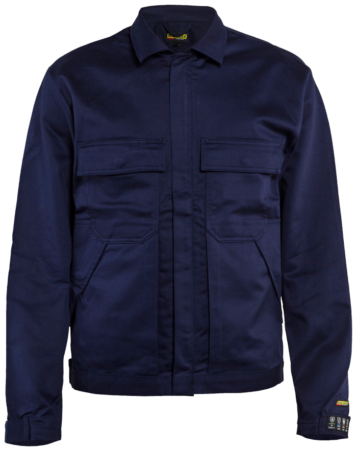 Antiflammejakke Marineblå XL