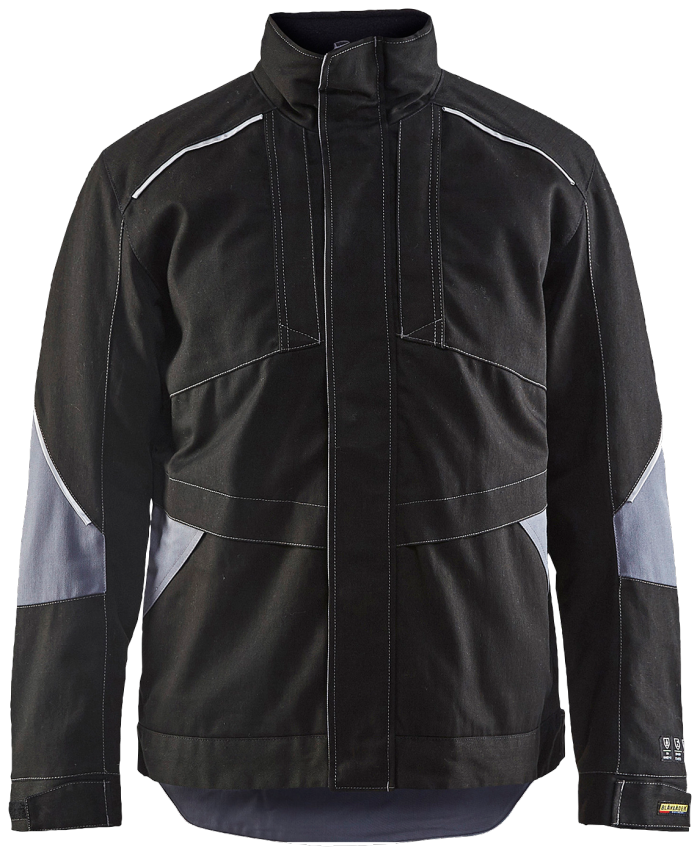 Antiflamme vinterjakke Sort/G