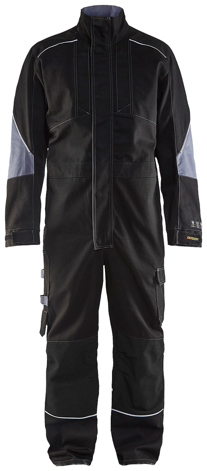 Antiflamme kjeledress Sort/Grå