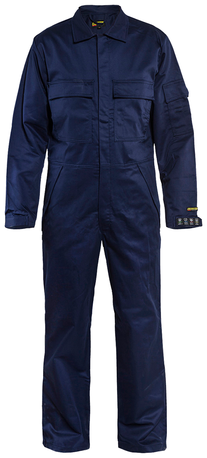 Anti-flamme kjeledress Marinebl