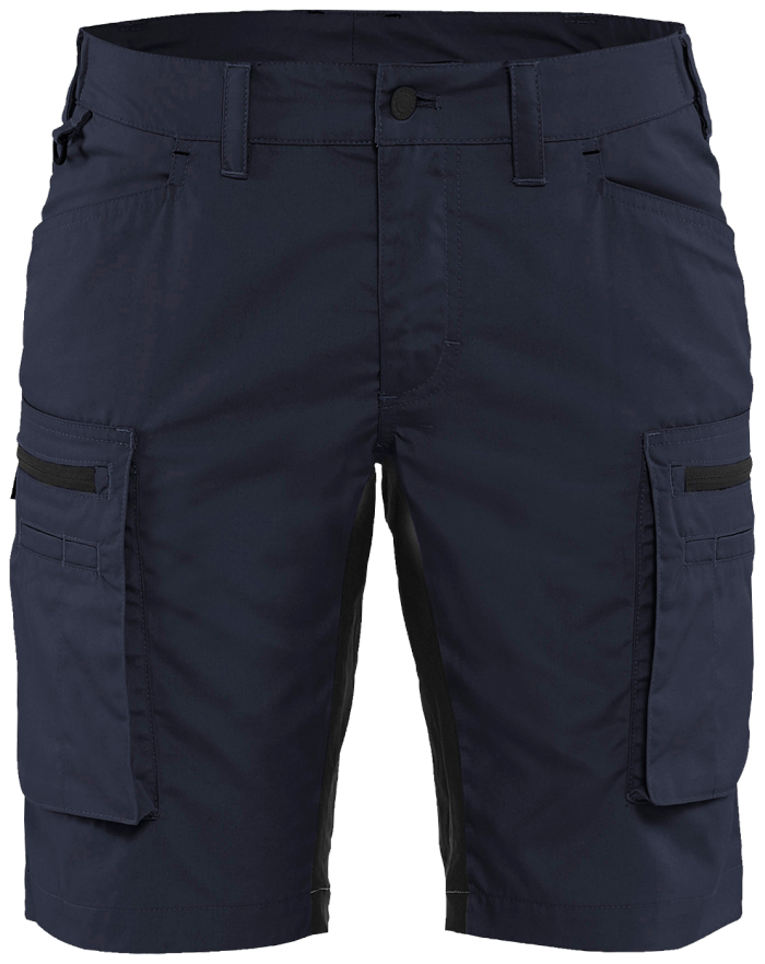 Serviceshorts for kvinner med stretch