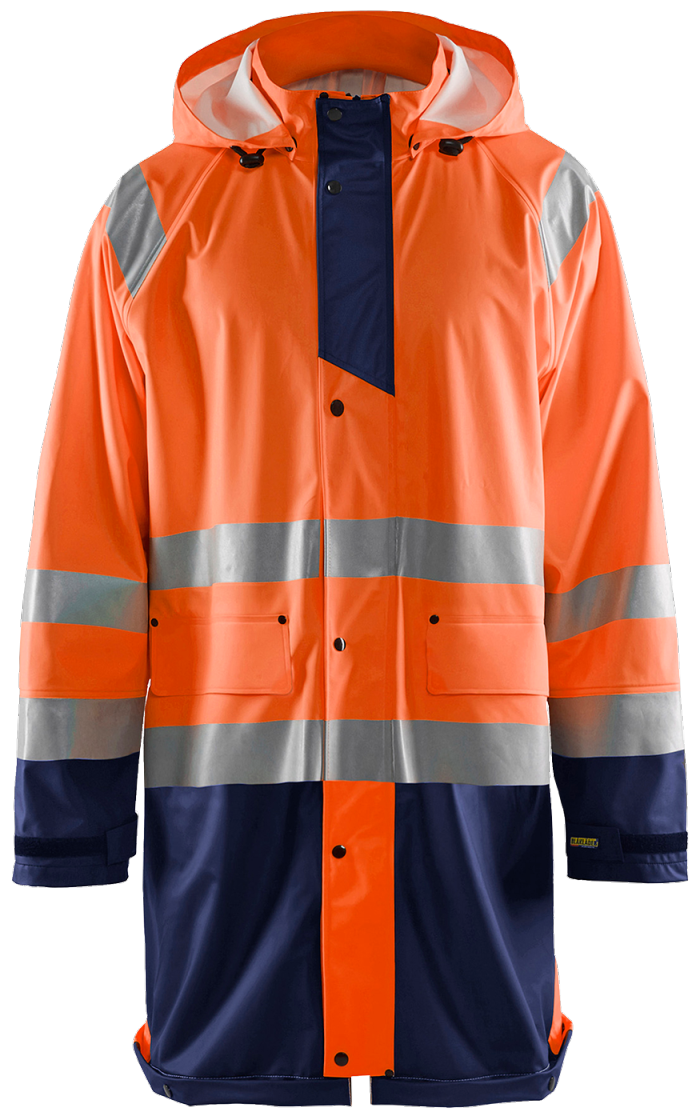High Vis Regnjakke NIVÅ 1 Hig