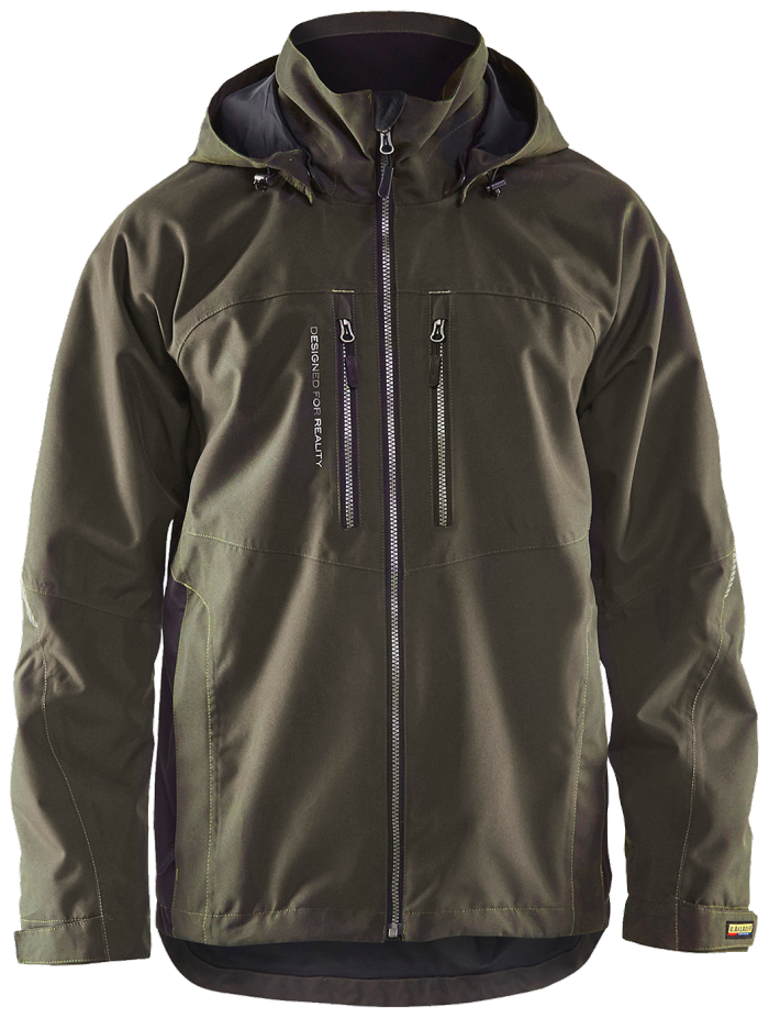 Lett fôret vinterjakke oliven gr