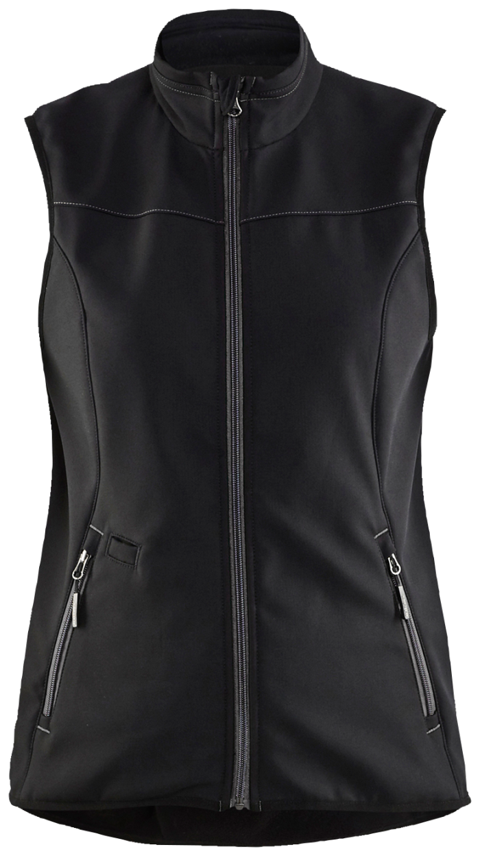 Damemyke sort/mørk grå