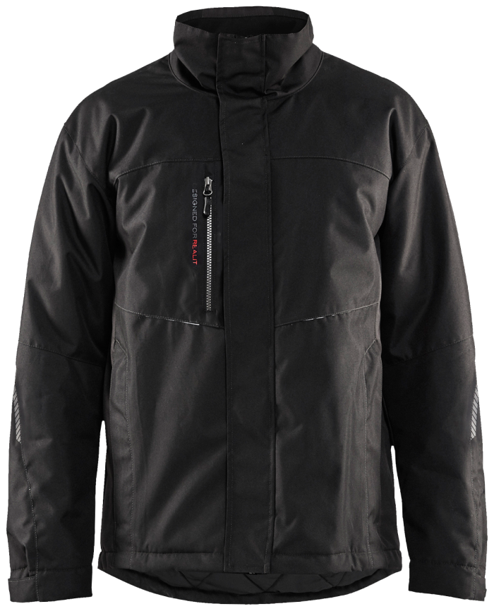 Vinterjakke Sort/Mørkegrå XS