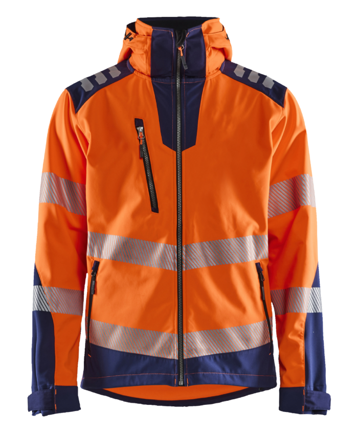 High Vis Softshell-jakke Høy