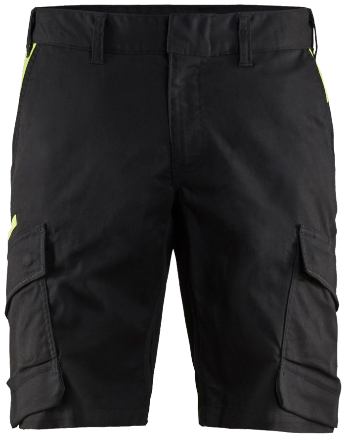 Industrishorts stretch Black/H