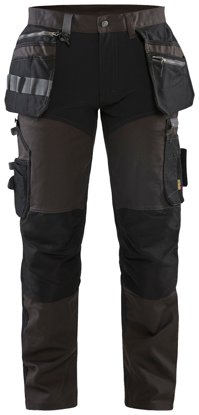 Håndverkerbukse med stretch Mø