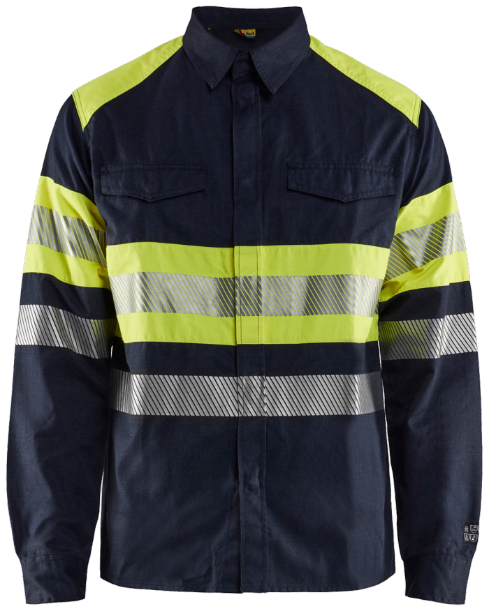 Multinorm high vis skjorte inkl