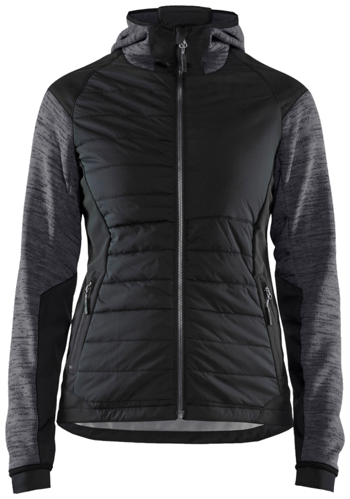 Hydbridjakke for damer Dark Grey/So