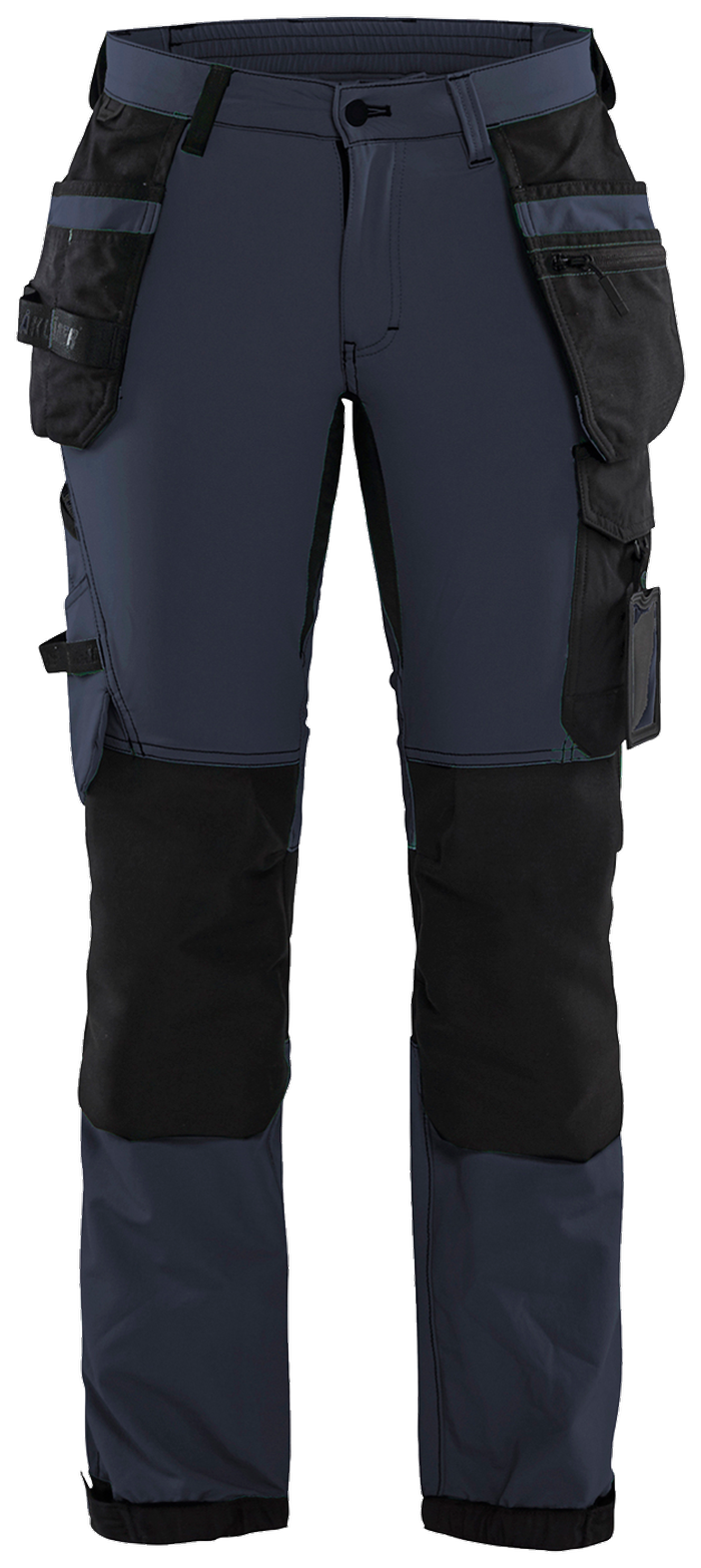 Kvinners håndverksbukser 4-veis s