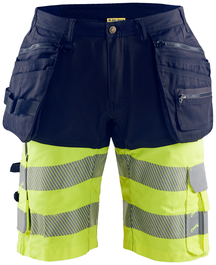 High Vis Shorts med 4-veis størrelse