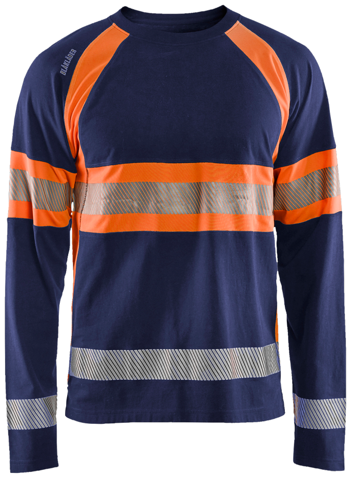 High Vis T-skjorte med lange ermer Mar