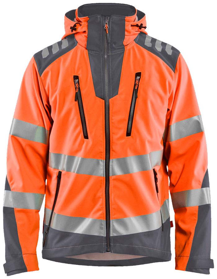 High Vis Softshell-jakke Høy