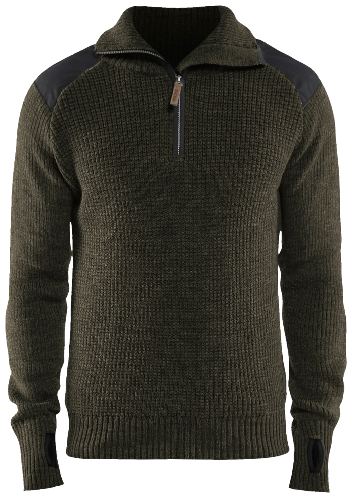 Ullgenser Olivengrønn/Mørkegrå