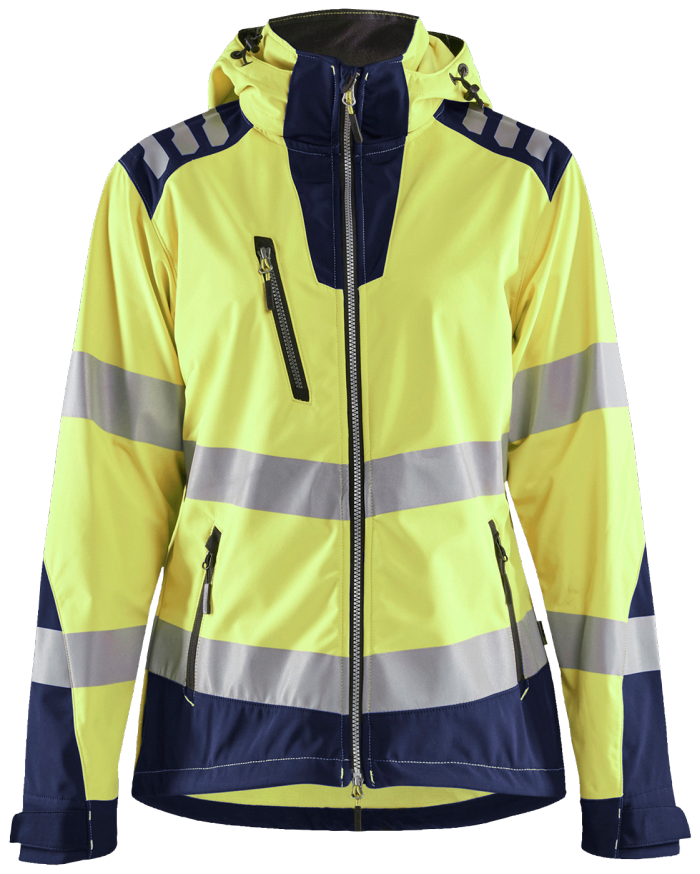 DAME High Vis Softshell-jakke