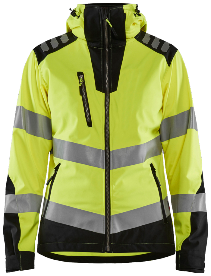 DAME High Vis Softshell-jakke