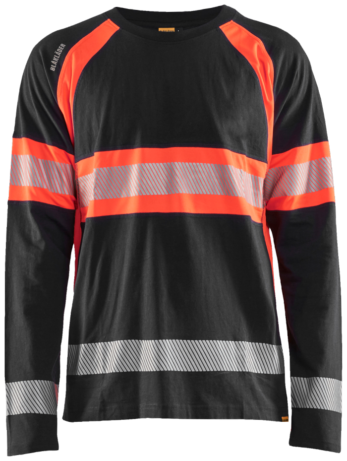 High Vis T-skjorte med lange ermer