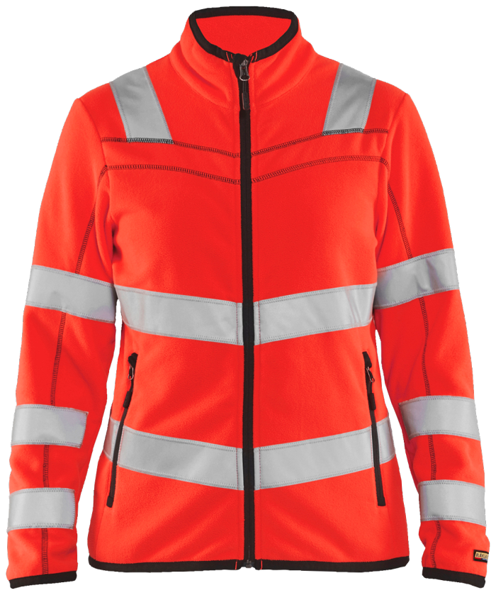 High Vis Microfleece-jakke for kvinner